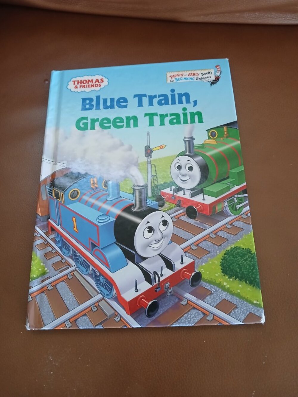 Thomas & Friends Blue Train, Green Train  Used Hardcover